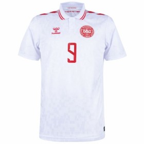 Maillot Danemark Hojlund 9 Domicile UEFA Euro 2024